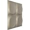 Ekena Millwork 11 7/8in. W x 11 7/8in. H Adonis EnduraWall Decorative 3D Wall Panel Covers 0.98 Sq. Ft. WP12X12ADCSV - alternate 5